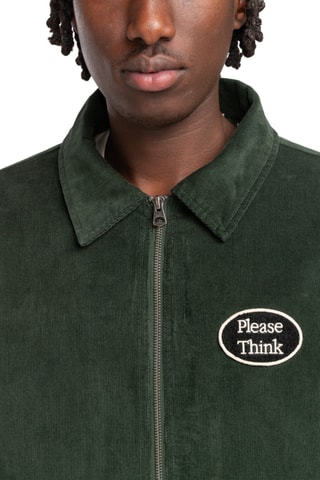 Veste en velours - Vert foncé - Element