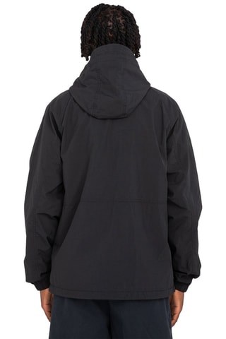 Coupe-vent à capuche - Noir - Element