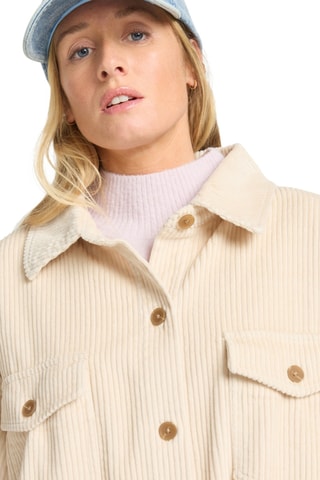 Robe chemise en velours - Blanc - Billabong