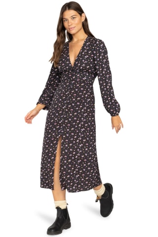 Robe midi - Noir - Billabong