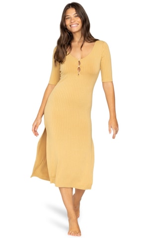 Robe midi - Beige - Billabong