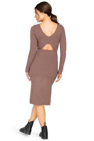 Robe midi - Marron - Billabong