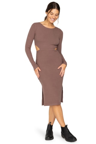 Robe midi - Marron - Billabong