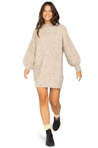 Robe pull - Beige chiné - Billabong