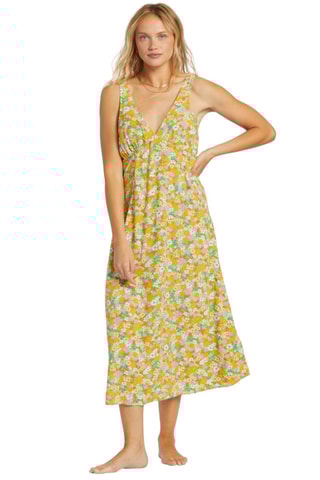Robe midi - Vert clair - Billabong