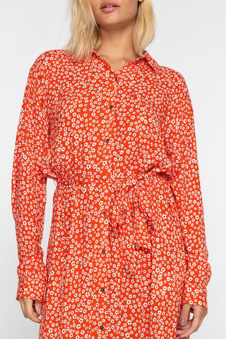 Robe chemise - Rouge - Billabong
