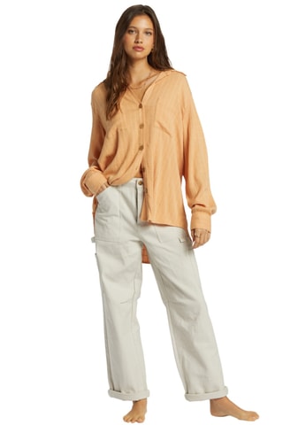 Chemisier oversize - Marron - Billabong