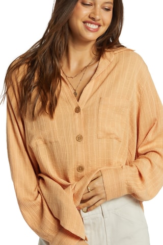 Chemisier oversize - Marron - Billabong