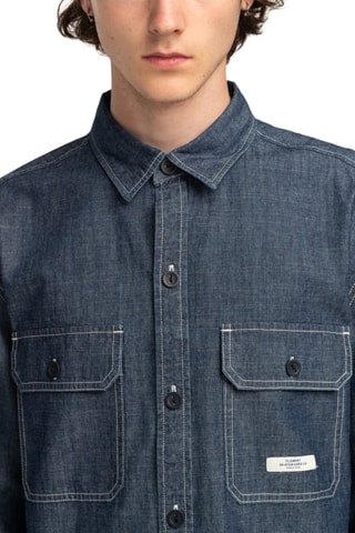 Chemise regular en jean - Bleu nuit - Element