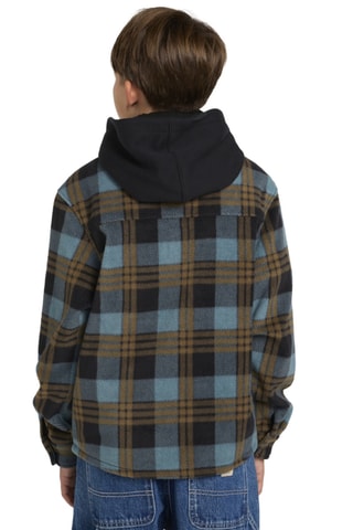 Surchemise polaire à capuche - Bleu nuit - Element