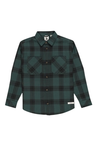 Chemise en coton biologique - Vert foncé - Element