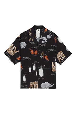 Chemise relaxed - Noir - Element