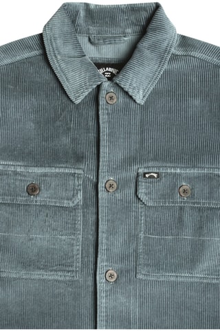 Surchemise en velours - Bleu canard - Billabong