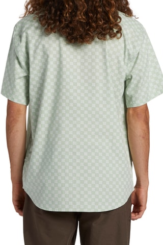 Chemise - Vert d'eau et écru - Billabong