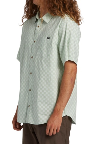 Chemise - Vert d'eau et écru - Billabong