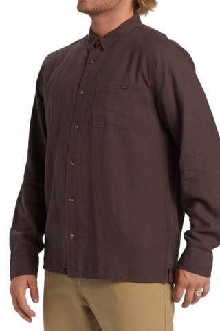 Chemise en lin - Violet - Billabong