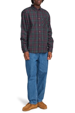 Chemise regular en coton biologique - Violet - Element