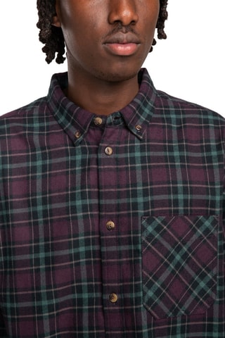 Chemise regular en coton biologique - Violet - Element