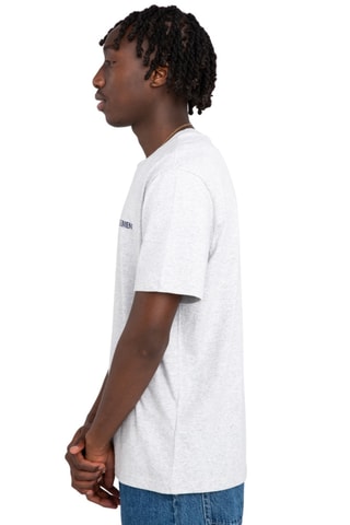 T-shirt en coton biologique - Gris clair chiné - Element