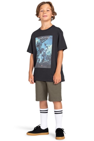 T-shirt en coton biologique - Noir - Element