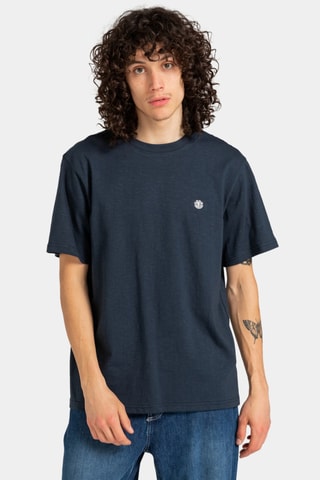 T-shirt regular en coton biologique - Bleu marine - Element