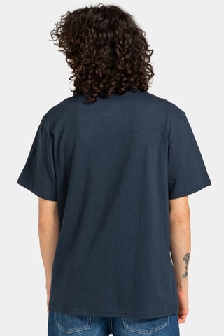 T-shirt regular en coton biologique - Bleu marine - Element