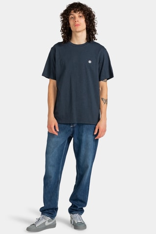 T-shirt regular en coton biologique - Bleu marine - Element