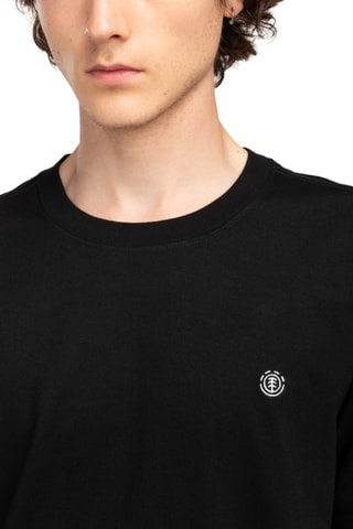 T-shirt regular en coton biologique - Bleu foncé - Element