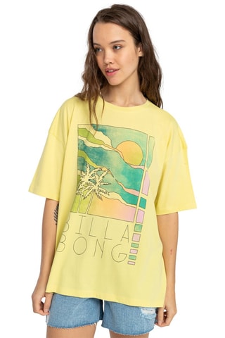 T-shirt oversize - Jaune - Billabong