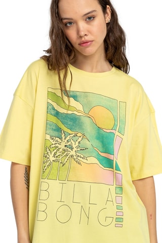 T-shirt oversize - Jaune - Billabong