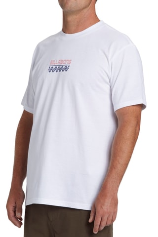 T-shirt regular en coton biologique - Blanc - Billabong