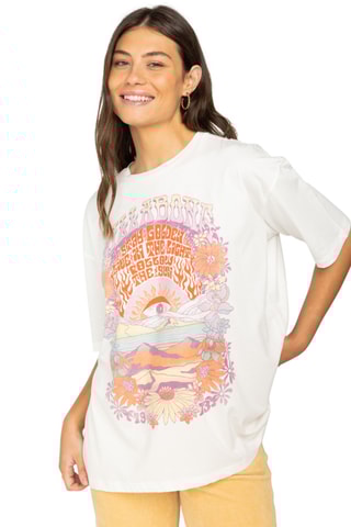 T-shirt loose - Blanc - Billabong