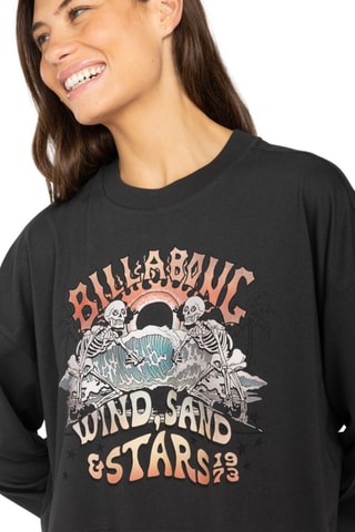 T-shirt cropped - Noir - Billabong