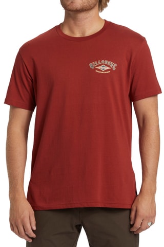 T-shirt en coton biologique - Rouge - Billabong