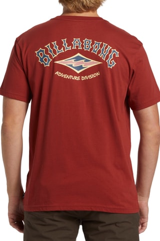 T-shirt en coton biologique - Rouge - Billabong