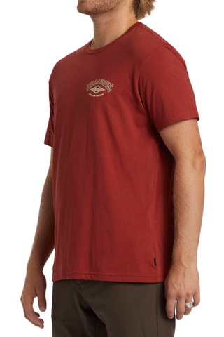 T-shirt en coton biologique - Rouge - Billabong