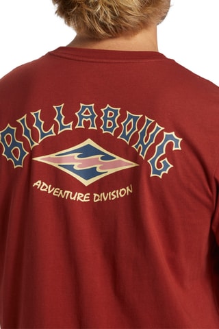 T-shirt en coton biologique - Rouge - Billabong
