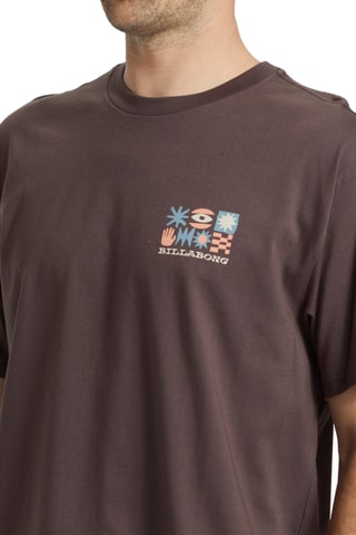 T-shirt regular - Violet - Billabong