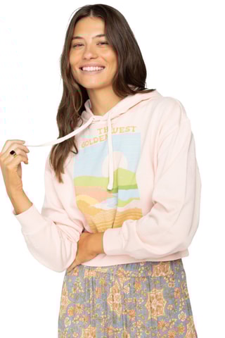 Sweat à capuche - Rose - Billabong