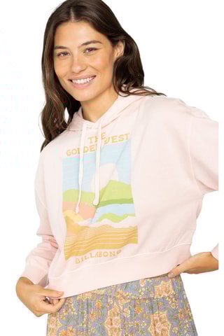 Sweat à capuche - Rose - Billabong