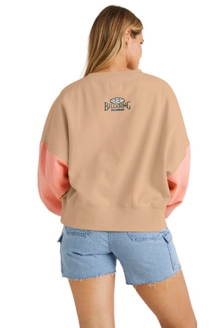 Sweat oversize polaire - Marron - Billabong