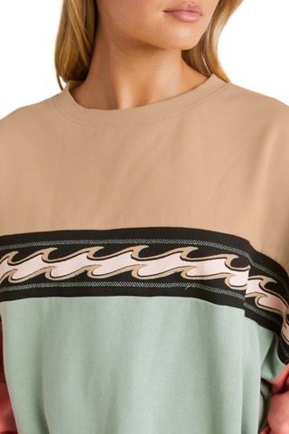 Sweat oversize polaire - Marron - Billabong