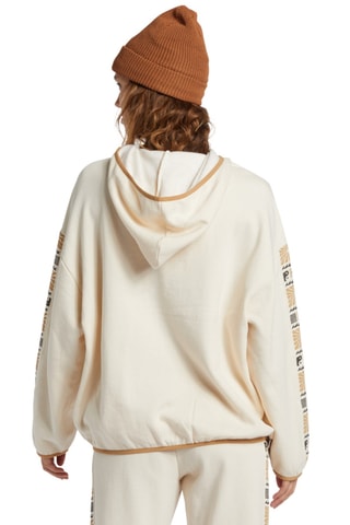 Sweat à capuche polaire en coton biologique - Blanc - Billabong