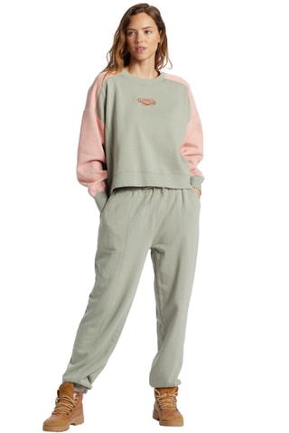 Sweat polaire en coton biologique - Vert - Billabong
