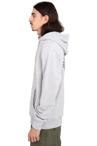 Sweat à capuche - Gris clair chiné  - Element