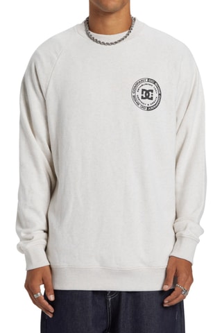 Sweat polaire - Gris clair chiné - DC Shoes