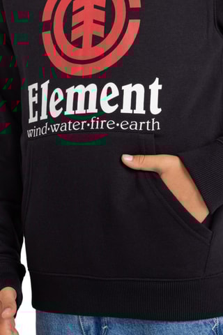 Sweat polaire à capuche - Noir - Element
