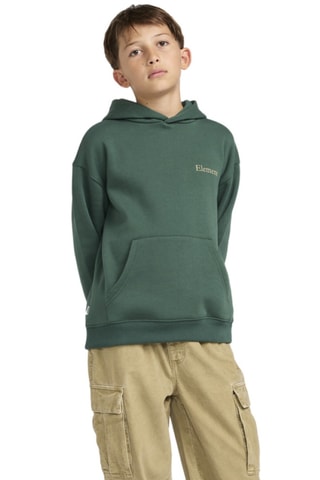 Sweat polaire à capuche - Vert foncé - Element
