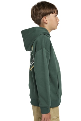 Sweat polaire à capuche - Vert foncé - Element