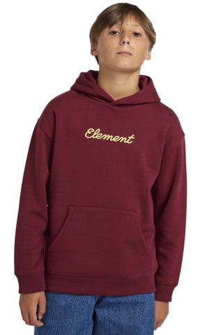 Sweat polaire à capuche - Bordeaux - Element